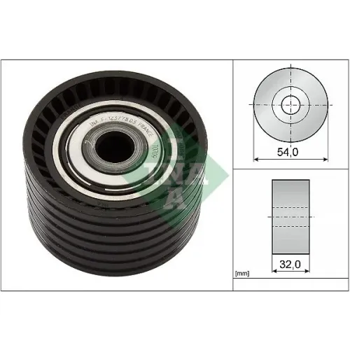 Szíjtárcsa/Vezetőgörgő, Fogasszíj - Schaeffler INA (532077410)
