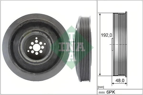 Szíjtárcsa, Főtengely - Schaeffler INA (544010210)