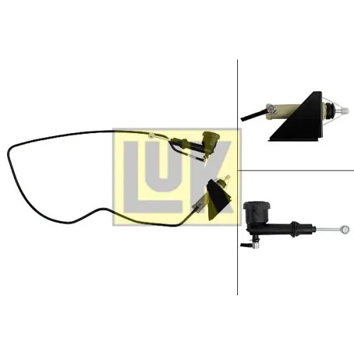 Adó-/Munkahenger Készlet, Kuplung - Schaeffler LuK (513002710)