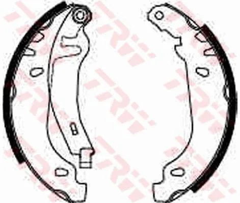 Fékpofakészlet - TRW (GS8531)