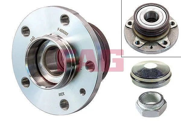 Kerékcsapágy Készlet - Schaeffler FAG (713690990)