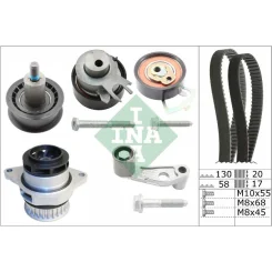 Vízpumpa + Fogasszíj Készlet - Schaeffler INA (530008930)
