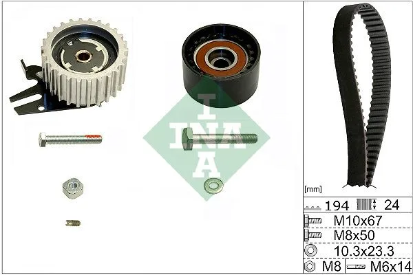 Fogasszíj Készlet - Schaeffler INA (530056110)