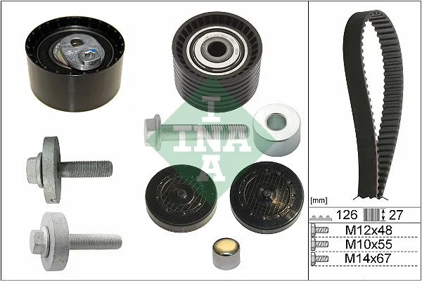 Fogasszíj Készlet - Schaeffler INA (530063810)
