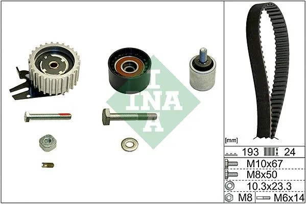 Fogasszíj Készlet - Schaeffler INA (530061910)