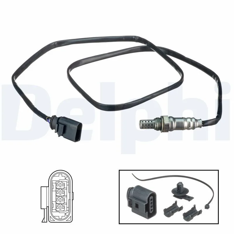 Sonda Lambda Vw 2,0Gti Golf V/ - DELPHI (ES20524-12B1)