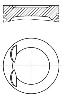 Dugattyú - MAHLE (028PI00119000)