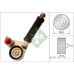 Feszítőkar, Hosszbordás Szíj - Schaeffler INA (533010710)