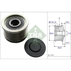 Generátor Szabadonfutó - Schaeffler INA (535021310)