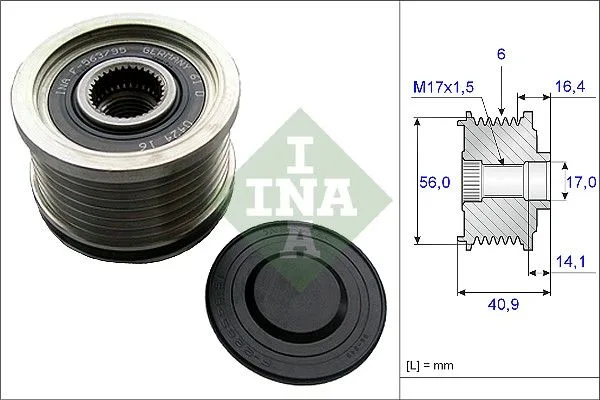 Generátor Szabadonfutó - Schaeffler INA (535021310)
