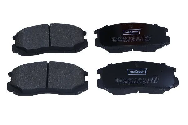 Fékbetétkészlet, Tárcsafék - MAXGEAR (19-3600)