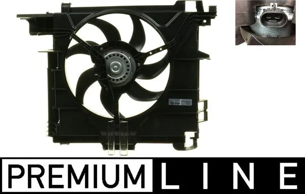 Ventilátor, Motorhűtés - MAHLE (CFF211000P)