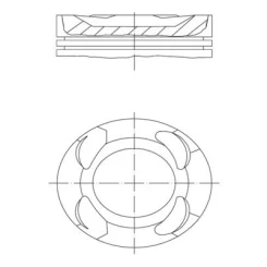 Dugattyú - MAHLE (081PI00126000)