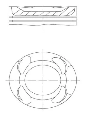 Dugattyú - MAHLE (081PI00126000)