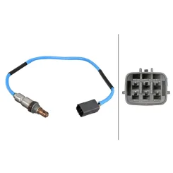 Sonda Lambda Mazda 2 1,5 14- - HELLA (6PA358221-631)