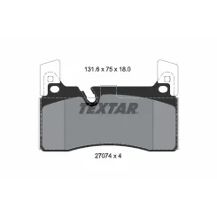 Klocki Ham. Db T. C197/R197 6,2 10- - TEXTAR (2707401)