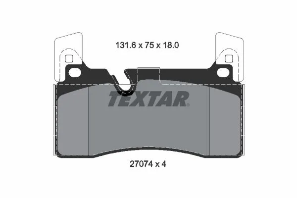 Klocki Ham. Db T. C197/R197 6,2 10- - TEXTAR (2707401)