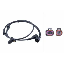 Czujnik Abs Vw T. Sharan/Alhambra/Galaxy Pr 00- - HELLA (6PU358252-891)