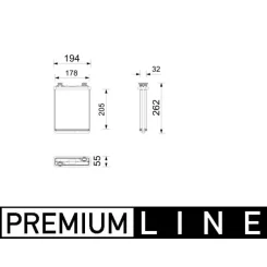 Nagrzewnica Bmw Ix (I20) - MAHLE (AH357000P)