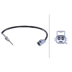 Czujnik Temp. Spalin Ford - HELLA (6PT358284-201)