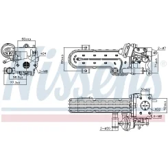 Chłodnica Zaworu Egr Vw 2,0Tdi (Moduł) - NISSENS (NIS989413)