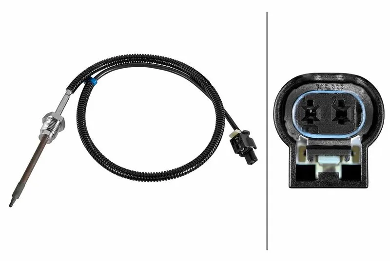 Czujnik Temp. Spalin Db E 2,2D 02- - HELLA (6PT010376-781)