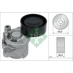 Napinacz Paska Wielorowk. Psa - Schaeffler INA (534068810)