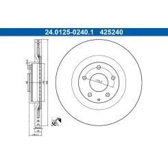 Tarcza Ham. Mazda P. Mx-30 20- - ATE (24.0125-0240.1)