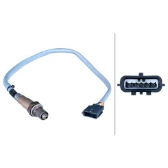 Sonda Lambda Nissan Qashqai Ii 1,6Dci 13- - HELLA (6PA358243-461)