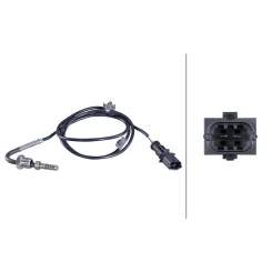 Czujnik Temp. Spalin Opel Astra 1,3Cdti 04- - HELLA (6PT358283-961)