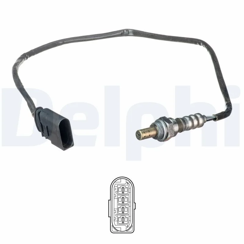 Sonda Lambda Vw Polo 1,2 09- - DELPHI (ES21141-12B1)