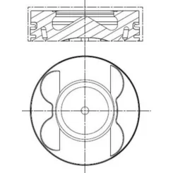 Tłok Db 3.0Cdi Std - MAHLE (001PI00178000)
