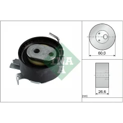 Feszítő, Fogasszíj - Schaeffler INA (531096110)