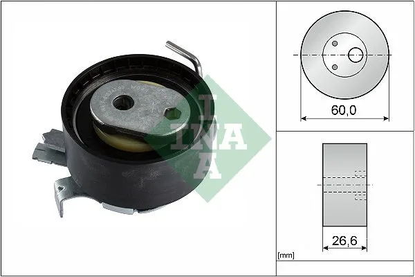 Feszítő, Fogasszíj - Schaeffler INA (531096110)