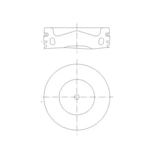 Tłok Vw 2.0Tdi 0.50Mm - MAHLE (028PI00158002)