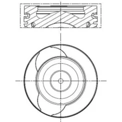 Tłok Renault 1.5Dci 12- 0.50Mm - MAHLE (021PI00128002)
