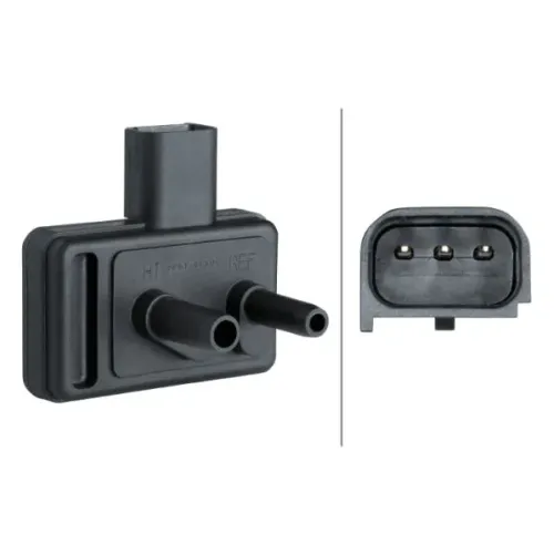 Érzékelő, Kipufogógáz-Nyomás - HELLA (6PP009409-431)