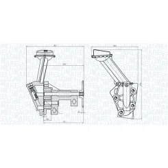 Pompa Oleju Renault Clio 1.4/1.6 91- - MAGNETI MARELLI (OP0128)