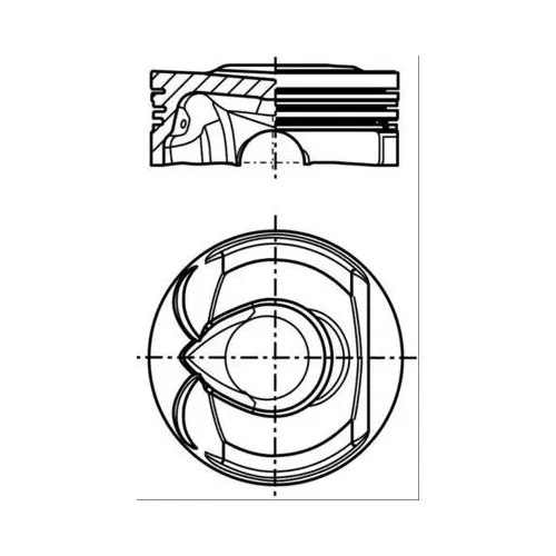 Dugattyú - MAHLE (039PI00123000)