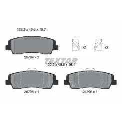 Klocki Ham. Hyundai T. Staria 2,2 Crdi 21- - TEXTAR (2679401)