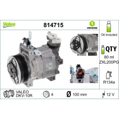 Kompresszor, Klíma - VALEO (VAL814715)