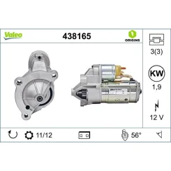 Önindító - VALEO (VAL438165)