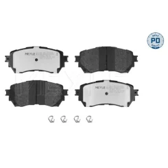 Fékbetétkészlet, Tárcsafék - MEYLE (0252572516/PD)