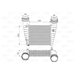 Intercooler Vw Passat 1,9Tdi - VALEO (VAL817938)