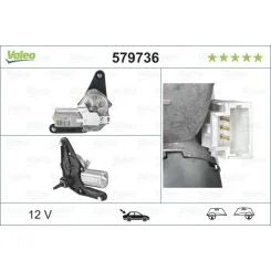 Törlőmotor - VALEO (VAL579736)