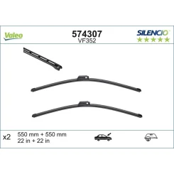 Törlőlapát - VALEO (VAL574307)