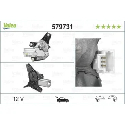 Törlőmotor - VALEO (VAL579731)