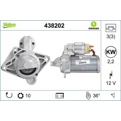 Önindító - VALEO (VAL438202)