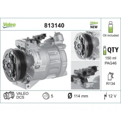 Kompresszor, Klíma - VALEO (VAL813140)
