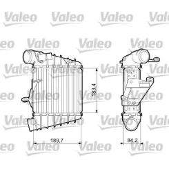 Töltőlevegőhűtő - VALEO (VAL817556)